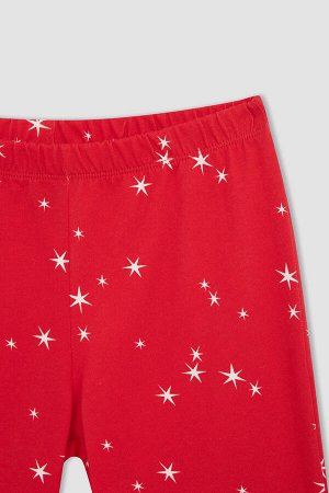 Пижамный комплект с длинными рукавами в рождественской тематике для девочек с лицензией Disney Mickey & Minnie