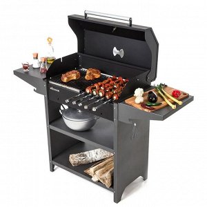 Мангал "Family Standart BBQ FSB2000" 133,2х44,1х96,6см