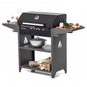 Мангал "Family Standart BBQ FSB2000" 133,2х44,1х96,6см