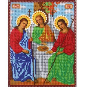 Набор для вышивания бисером 8331 Св. Троица (бисер Чехия) 19 х 24 см — РАСПРОДАЖА