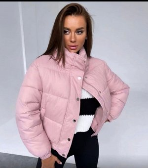Женская Одежда 11001 "Однотон Резинка" Розовая