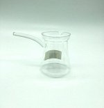 Турка из жаропрочного стекла U. TE GLASS 400 мл