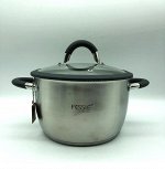 Кастрюля из нержавеющей стали с крышкой FESSLE диаметр 24 см (6,6 л)