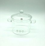 Кастрюля из жаропрочного стекла U. TE GLASS 1500 мл