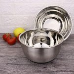 Миска из нержавеющей стали, 24см