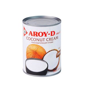 Кокосовый крем для готовки AROY-D 560 мл. жб