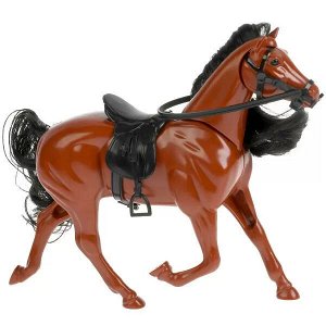 HY824738-PH-S Аксессуары для кукол 29 см лошадь машет головой, издает звук, акс, кор КАРАПУЗ в кор.2*20шт