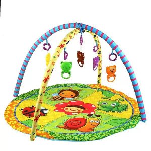 B1682458-R Детский игровой коврик божья коровка с игрушками на подвеске Умка в кор.18шт