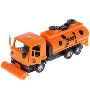 SB-16-74-B2-WB Машина металл KAMAZ уборочный 14 см, дв., подв..дет., инерц., кор. Технопарк в кор.2*24шт