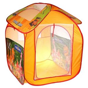 GFA-TZ-R Палатка детская игровая Турбозавры 83х80х105см, в сумке Играем вместе в кор.24шт
