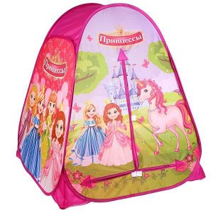 GFA-FPRS01-R Палатка детская игровая принцессы 81х90х81см, в сумке Играем вместе в кор.24шт
