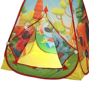 GFA-MIMI01-R Палатка детская игровая Ми-ми-мишки 81х90х81см, в сумке Играем вместе в кор.24шт
