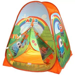 GFA-GL01-R Палатка детская игровая Грузовичок Лева 81х90х81см, в сумке ИГРАЕМ ВМЕСТЕ в кор.24шт