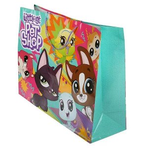 CLRBG-PSH-05-1 ПАКЕТ ПОДАРОЧНЫЙ "ИГРАЕМ ВМЕСТЕ" LITTLEST PET SHOP 46Х61Х20СМ, БУМ., ГЛЯНЦЕВЫЙ УП-12ШТ в кор.6уп