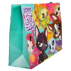 CLRBG-PSH-05-1 ПАКЕТ ПОДАРОЧНЫЙ "ИГРАЕМ ВМЕСТЕ" LITTLEST PET SHOP 46Х61Х20СМ, БУМ., ГЛЯНЦЕВЫЙ УП-12ШТ в кор.6уп