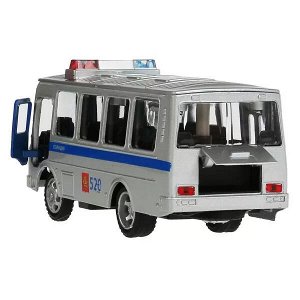 CT11-257-6WB Машина металл свет-звук ПАЗ 3205 14 см, дв., багаж., инерц., кор. Технопарк в кор.2*24шт