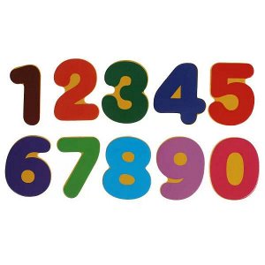 1054-CATS Игрушка деревянная Три Кота вкладыш цифры Буратино в кор.200шт