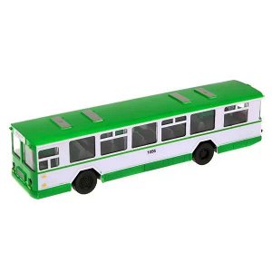 BUS-RC Модель ру АВТОБУС 24 см, свет-звук, двери, кор. Технопарк в кор.2*12шт