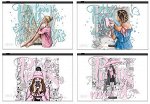Папка на гибкой молнии  B5 ассорти 54926 ZIP Dreamy Girls Erich Krause {Россия}