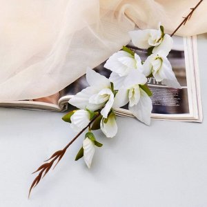 Цветы искусственные "Наперстянка" 63 см, белый