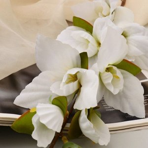 Цветы искусственные "Наперстянка" 63 см, белый