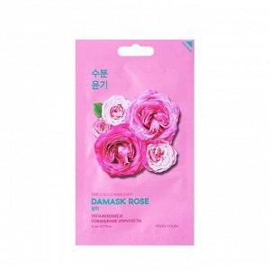 Увлажняющая тканевая маска Pure Essence Mask Sheet Damask Rose, роза