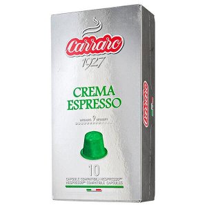 Кофе капсулы CARRARO CREMA ESPRESSO