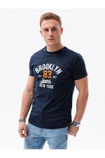 Футболка OMBRE S1434V-19A-granatowy