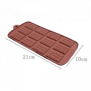 Силиконовая форма для приготовления конфет и шоколада &quot;Мини плитка&quot;