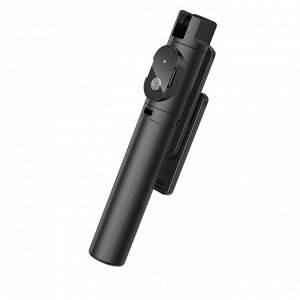 Монопод-штатив селфи палка для телефона с пультом Bluetooth BOROFONE BY7 Magic - Черный