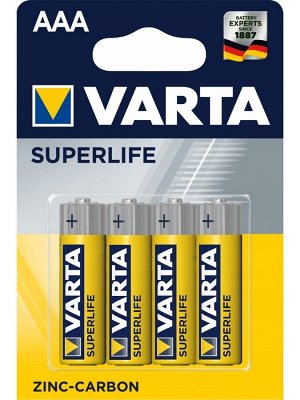 Батарейки VARTA SuperLife AAA 4 шт