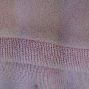 Зд1260-36-52 Шапка вязаная колпачок Kitty нежно-розовая