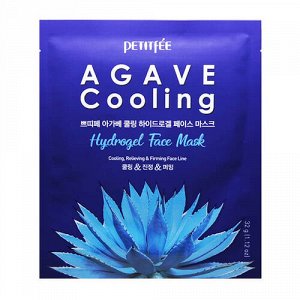 Petitfee Охлаждающая гидрогелевая маска с экстрактом агавы Agave Cooling Hydrogel Face Mask