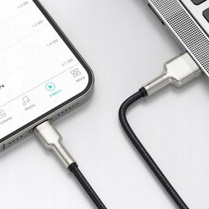 USB Кабель Baseus Cafule Series Metal Data Cable USB - For Lightning / 2.4A 1 м