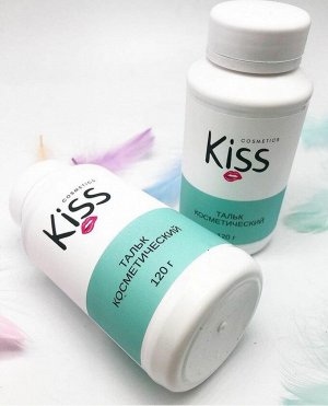 Kiss.Тальк для депиляции Kiss без отдушек и добавок, 120гр.