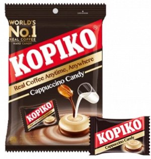 Леденцы KOPIKO CAPPUCCINO CANDY 24*108G