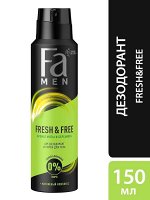 ФА Део-спрей Fresh&amp;Free аромат мяты и бергамота (муж)
