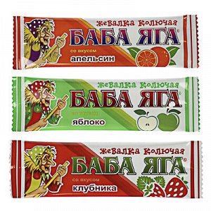 БАД Конфета жевательная с витамином С "БАБА ЯГА", в ассортименте, 11г.