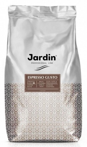 Кофе в зернах Жардин Jardin Espresso Gusto Professionnal , 1 кг (промышленная упаковка)