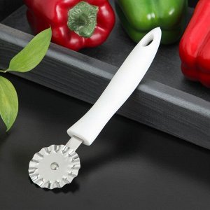 Нож для пиццы и теста Доляна Style, 18 см, ручка sоft-tоuch, цвет МИКС