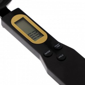 Мерная ложка Luazon LV-507, электронные, до 0.5 кг, чёрная