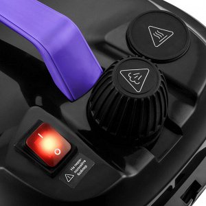 Пароочиститель КТ-9104-1 черно-фиолетовый