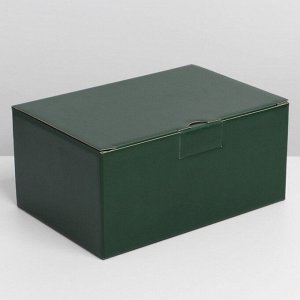 Коробка складная «Зеленая», 30 х 23 х 12 см