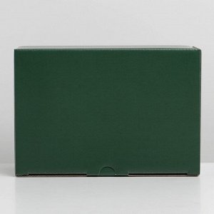 Коробка складная «Зеленая», 30 х 23 х 12 см