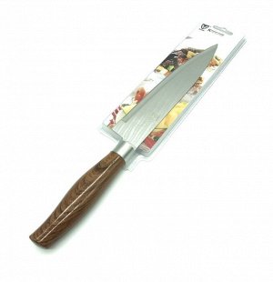 Нож FESSLE Нож FESSLE Материал: ручка-дерево, лезвие-нержавеющая сталь Размер: длина лезвия 20 см