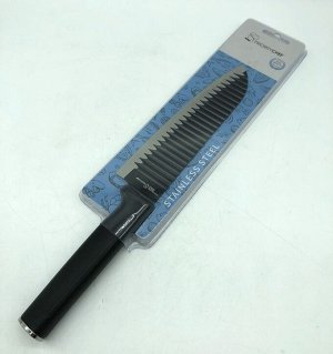 Нож 18 см Нож Материал: ручка-пластик, лезвие-нержавеющая сталь Размер: длина лезвия 18 см