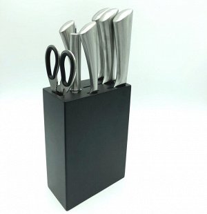 Набор ножей Kitchen Knives 7 предметов в подставке