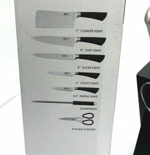 Набор ножей Kitchen Knives 7 предметов в подставке