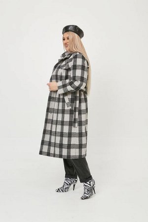 Пальто Цвет:
серый
Состав:
60%ПЭ 25%Вискоза 15%Хлопок
Длина изделия:
115 см
Размер модели:
54
Рост модели:
174 см
Стильное пальто полуприлегающего силуэта, из костюмной ткани в клетку, комплектуется п