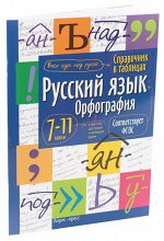 978-5-8112-5343-2 Справочник в таблицах. Русский язык. Орфография. 7-11 класс